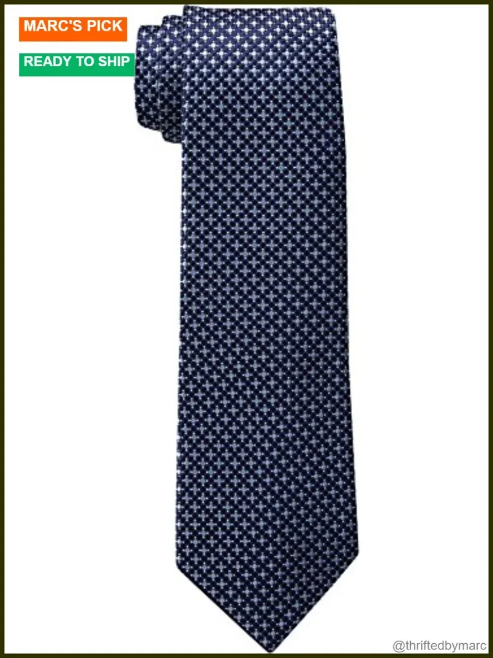 Men's Micro Dot Tie - Silk Blend, 57